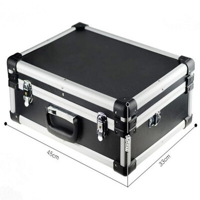 

Aluminum frame ABS plate suitcase travel luggage multi function toolbox double lock box leisure bags reinforce luggage hand case