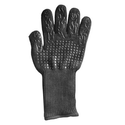 

Heat Resistant Thick Silicone Cooking Baking BBQ Grill Gloves Oven Mittens