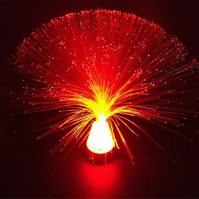 

1 Piece Glacier Lite Lamp Fiber Optic with Color-Changing Crystals Party Night Light Event Supplies