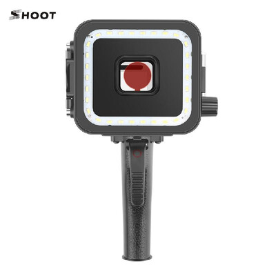 

SHOOT Handheld Underwater LED Video Light Diving Light 900LM Underwater 40m with Red Filter for GoPro Hero 7Hero 6Hero 5 Black