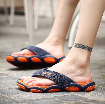 

Summer anti-slip flip-flops summer Korean personality flip-flops mens beach slippers