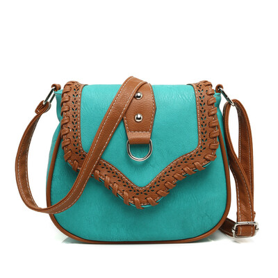 

Lady Shoulder Bags 2017 Summer Casual Vintage Bohemia Women Messenger Bags Crossbody Women Pu Leather Bag