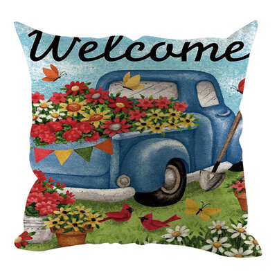

〖Follure〗Christmas Pillow Cover Pillowcases Decorative Sofa Cushion Cover Home Decoration