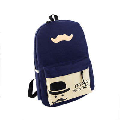 

Tailored Girl Canvas School Bag Backpack Travel Rucksack Shoulder Bag DB