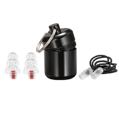 

1 Pair Noise Cancelling Ear Plugs for Sleeping Musicians Hearing Protection High Fidelity Silicone Earplugs with Sound Reduction