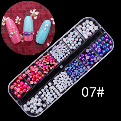 

〖Follure〗Colorful Nail Art Tips Stickers 3D Laser Makeup Manicure DIY Decals Decoration