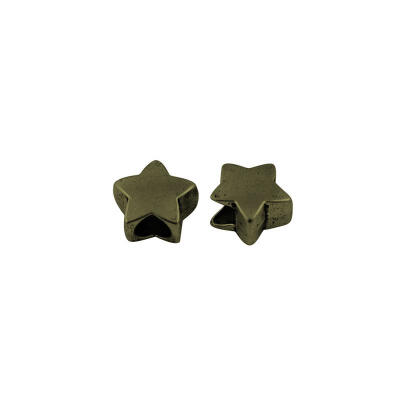 

Tibetan Style European Beads Star Lead Free&Cadmium Free&Nickel Free Antique Bronze 11x10x7mm Hole 45mm