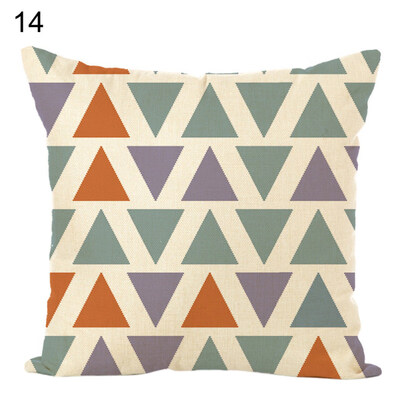

Geometry Printed Throw Pillow Case Cushion Cover Sofa Bed Office Home Decor