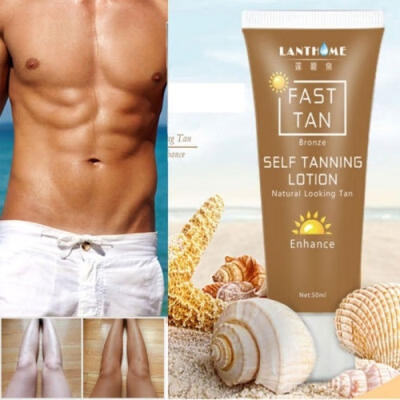 

Fashion Sunless Self Tanning Lotion Bronze Fast Tinted Body Skin Natural Tan Cream