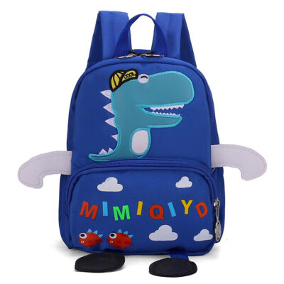 

kids Cartoon Dinosaur Pattern Animals Backpack Boys Girls Anti-lost School Bag