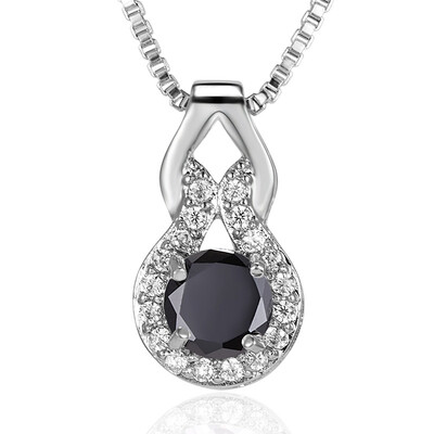 

Silver Color Necklace Waterdrop CZ crystal Zircon Stone Pendant Necklace Jewelry Women Bridal Wedding Collare Necklaces 47cm