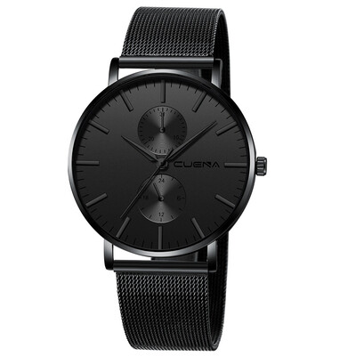 

Gobestart Women Quartz Date Watches Luxury Brand Stainless Steel Strap Mens Wrist Watch
