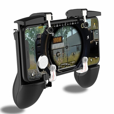 

Mobile Game Controller for PUBG Compatible L1R1 Trigger Joystick