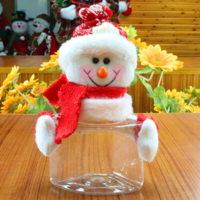 

〖Follure〗Santa Claus Snowman Elk Christmas Candy Packaging Christmas Candy Jar
