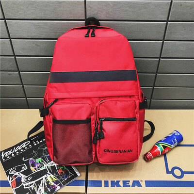 

Shoulder Bag Male High-capacity Reflective Colour Fashion High School StudentsSchool Bag 156-inch Computer Bag