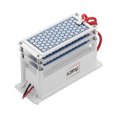 

Portable Ceramic Ozone Generator AC 220V 15gh Long Life Three Ozone Tablets Integrated Plate Air Water Purifier Ozonizer