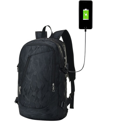 

Tailored Can charge the trend of camouflage bag leisure simple wild tide package BK