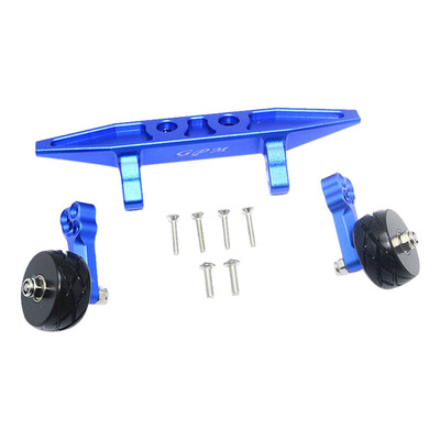 

Tailored Rear Double Wheel Wheelie Bar Kit for Traxxas RUSLTLER 4X4 VXL 67076-4 RC Car