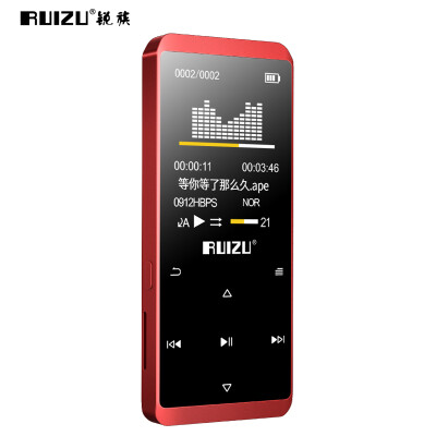 

Ruizu RUIZU D01 8G paint black Bluetooth external student mini sports with touch lossless music player mp3mp4 English listening e-book