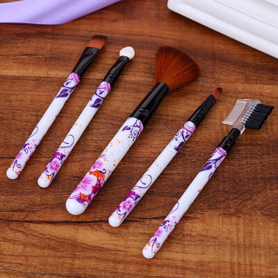 

〖Follure〗5Pcsset Concealer Brushes Powder Blush Brush Cosmetic Makeup Brush Set Tool