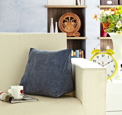 

Gobestart Triangular Cushion Cover Cotton Softable Throw Pillow Pillowcase SofaPillow
