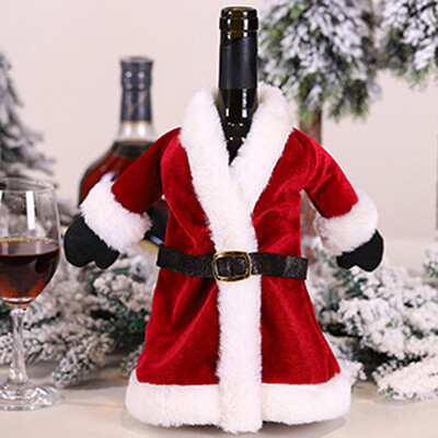 

Tailored Christmas Decorations Sweater Bottles Sets Clothes Bottle Dress Up