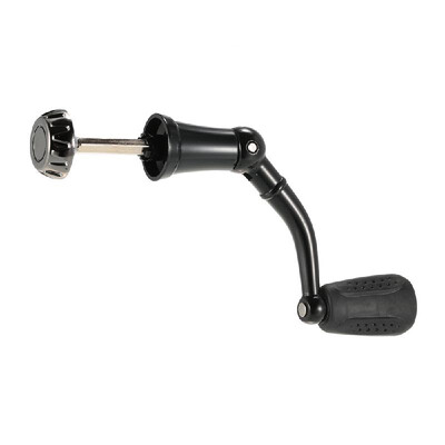 

Lixada Aluminum Alloy Rotary Knob Foldable Power Handle for Fishing Spinning Reel Replacement Handle Nonslip Grip