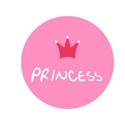 

Gobestart Princess Style Printed Soft Fabric Round Floor Mat Carpet
