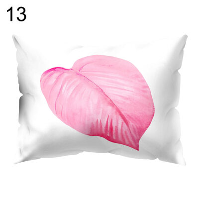 

Fashion Monstera Leaf Throw Pillow Case Cushion Cover Sofa Bed Home Car Decor