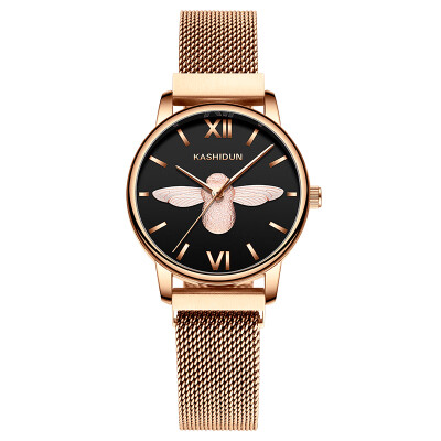 

Caseton light luxury watches women bee net red fashion trend simple temperament women watch students ins wind