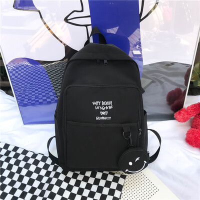 

Insfeng schoolbag female Korean version university student BF antique girl Backpack Travel Shoulder Bag Campus