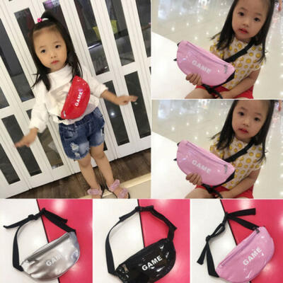 

Kids Waist Bag Pack Outdoor Sports Pouch Belt Hip Chest Crossbody Travel Purse