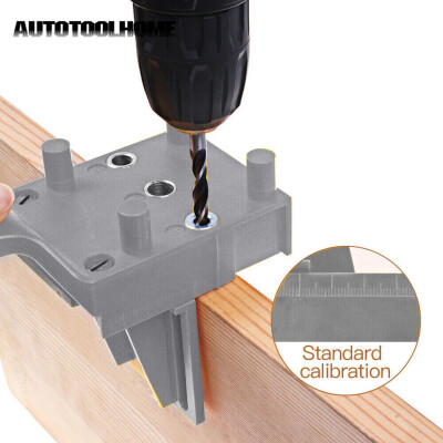 

〖Follure〗Woodworking Dowel Jig Metal Sleeve Straight Hole Locator for Furniture Punching