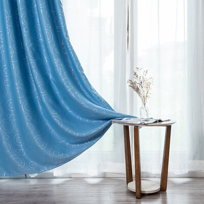 

Gobestart Leaves Curtain Tulle Window Treatment Voile Drape Valance 1 Panel Fabric