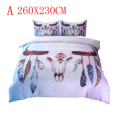 

Toponeto Duvet Cover Throw Boho Quilt Cover Bed Bedding Set