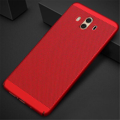 

Goowiiz Phone Case For Huawei Honor Enjoy 87C PlayNova 2 Lite Full Protection Slim Hard PC Breathable Grid Back Cover