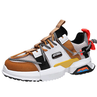 

Ins super fire old fashion trend tide shoes mesh breathable sports mens shoes