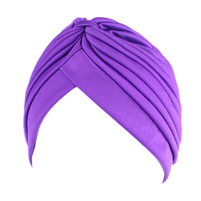 

Women  Turban Headband Full Head Cover Wrap Loss Chemo Yoga Hat Bandana Scarf