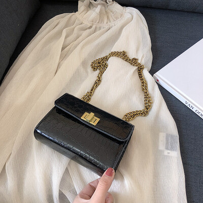 

Small bag new fashion Korean womens bag envelope bag ins super fire texture chain shoulder bag tide
