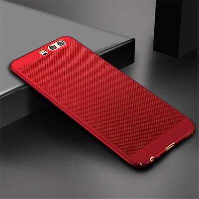 

Goowiiz Phone Case For Huawei Mate 8Mate 9Mate 9 ProP8P9P9 Plus Full Protection Slim Hard PC Breathable Grid Back Cover