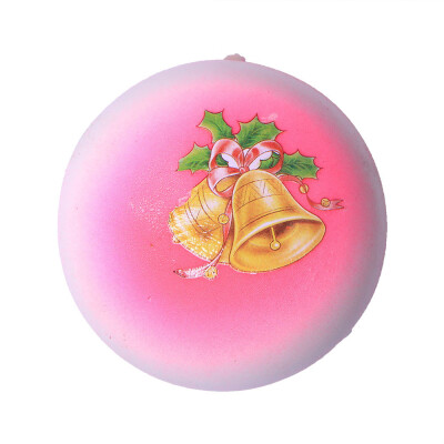 

Gotoamei Hot Christmas Bell Bread Slow Rising Scented Relieve Stress Toy Key Pendant