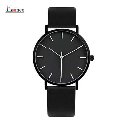 

Enmex simple Design of Light&thin watch case neutral watch in Qixi Festival gift translation three-dimensional simple temperam