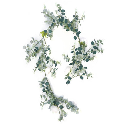 

Christmas Artificial Hanging Vines Natural Artificial Plants Leaves Flower Rose Wall Door Realistic Fake Garland Leaves Spring Le