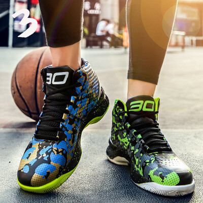 

High-top basketball shoes increased couple casual shoes tide shoes breathable mesh wear sports mens shoes