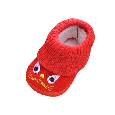 

Baby Girl Boy Breathable Cartoon Embroidery Shoes Casual Sneakers Toddler Soft Soled First Walkers 2019 New Baby Shoes Winter