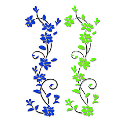 

〖Follure〗DIY 3D Acrylic Crystal Wall Stickers Living Room Bedroom TV Background Home