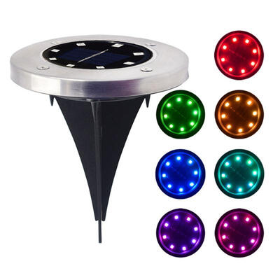 

126 X 115cm Waterproof Underground Light 8 LED Solar-powered Path Lighting