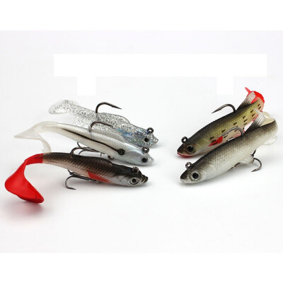 

93g14g Luya Soft Bait Fishing Equipment Soft Bait Fishing Lure Whopper Plopper 5PCS Lot Wobblers For Fishing