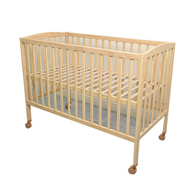

CAT HOME Simple Wooden Crib New Zealand Pine WoodLog Color 16038