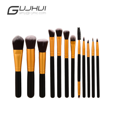 

Toponeto 12Pc Makeup Brushes Set Powder Foundation Eyeshadow Eyeliner Lip Cosmetic Brush